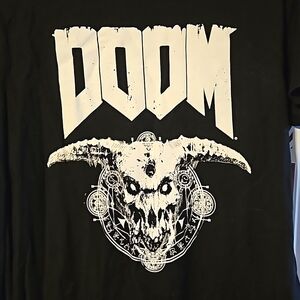 DOOM Videogame Men's Shirt (Medium)